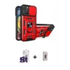 MARSİLYAN™- iPhone 16 Pro Max Kılıf Ahenk Klasik - Siyah Bilvis 3D Cam Ekran Koruyucu + Bilvis Titan Kamera Lens - SH