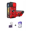 MARSİLYAN™- iPhone 16 Pro Max Kılıf Ahenk Klasik - Siyah Bilvis 5in1 3D Magic Cam Ekran Koruyucu + Bilvis Titan Kamera Lens - SH