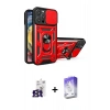 MARSİLYAN™- iPhone 16 Pro Max Kılıf Ahenk Klasik - Siyah Bilvis 5in1 3D Magic Cam Ekran Koruyucu + Titanyum Gri Bilvis Titan Kamera Lens