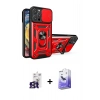 MARSİLYAN™- iPhone 16 Pro Max Kılıf Ahenk Klasik - Siyah Bilvis 5in1 5D Magic Hayalet Cam Ekran Koruyucu + Bilvis Titan Kamera Lens - TMGI