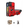 MARSİLYAN™- iPhone 16 Pro Max Kılıf Ahenk Klasik - Siyah Bilvis Hayalet Cam Ekran Koruyucu + Pers Alüminyum Kamera Lens - CLTM