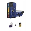 MARSİLYAN™- iPhone 16 Pro Max Kılıf Ahenk Klasik - Siyah Buffer Cam Ekran Koruyucu + Bilvis Titan Kamera Lens - TMGI