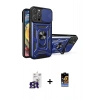 MARSİLYAN™- iPhone 16 Pro Max Kılıf Ahenk Klasik - Siyah Buffer Hayalet Cam Ekran Koruyucu + Bilvis Titan Kamera Lens - TMGI