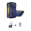 MARSİLYAN™- iPhone 16 Pro Max Kılıf Ahenk Klasik - Siyah Joko Magic 5D Cam + Bilvis Titan Kamera Lens - GS