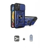 MARSİLYAN™- iPhone 16 Pro Max Kılıf Ahenk Klasik - Siyah Joko Magic 5D Cam + PVD Metal Kamera Lens - GS