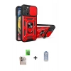 MARSİLYAN™- iPhone 16 Pro Max Kılıf Ahenk Klasik - Siyah Joko Magic 5D Cam + Raze Metal Kamera Lens - NLGY