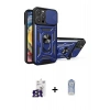 MARSİLYAN™- iPhone 16 Pro Max Kılıf Ahenk Klasik - Siyah Joko Magic 5D Cam + Bilvis Titan Kamera Lens - TMGI