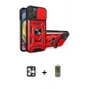 MARSİLYAN™- iPhone 16 Pro Max Kılıf Ahenk Klasik - Siyah Joko Magic 5D Hayalet Cam + PVD Metal Kamera Lens - GD
