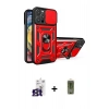 MARSİLYAN™- iPhone 16 Pro Max Kılıf Ahenk Klasik - Siyah Joko Magic 5D Hayalet Cam + Titanyum Gri Bilvis Titan Kamera Lens