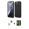 MARSİLYAN™- iPhone 16 Pro Max Kılıf Ahenk Serisi - Şeffaf 360 Full Body Arka Koruyucu + Raze Metal Kamera Lens - BZ