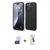 MARSİLYAN™- iPhone 16 Pro Max Kılıf Ahenk Serisi - Şeffaf Pasifik Cam Ekran Koruyucu + Bilvis Titan Kamera Lens - TMGI