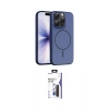 MARSİLYAN™- iPhone 16 Pro Max Kılıf Atlas Asil Prime - Siyah Bilvis 3X AR Hayalet Cam Ekran Koruyucu