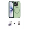 MARSİLYAN™- iPhone 16 Pro Max Kılıf Atlas Asil Prime - Siyah Bilvis Hayalet Cam Ekran Koruyucu + Bilvis Titan Kamera Lens - TMGI