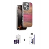 MARSİLYAN™- iPhone 16 Pro Max Kılıf Atlas Minimal Özel Seri - Siyah Bilvis 3X AR Hayalet Cam Ekran Koruyucu + Bilvis Titan Kamera Lens - GS