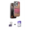 MARSİLYAN™- iPhone 16 Pro Max Kılıf Atlas Minimal Özel Seri - Siyah Bilvis 5in1 3D Magic Cam Ekran Koruyucu + Bilvis Titan Kamera Lens - TMGI