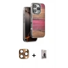 MARSİLYAN™- iPhone 16 Pro Max Kılıf Atlas Minimal Özel Seri - Siyah Bilvis Hayalet Cam Ekran Koruyucu + Pers Alüminyum Kamera Lens - CLTM