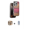 MARSİLYAN™- iPhone 16 Pro Max Kılıf Atlas Minimal Özel Seri - Siyah Joko Magic 5D Cam + Pers Alüminyum Kamera Lens - CLTM