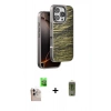 MARSİLYAN™- iPhone 16 Pro Max Kılıf Atlas Minimal Özel Seri - Siyah Joko Magic 5D Hayalet Cam + Raze Metal Kamera Lens - NLGY