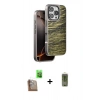 MARSİLYAN™- iPhone 16 Pro Max Kılıf Atlas Minimal Özel Seri - Siyah Joko Magic 5D Hayalet Cam + Raze Metal Kamera Lens - CLTM