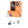 MARSİLYAN™- iPhone 16 Pro Max Kılıf Çekirdek Klasik - Siyah Joko Magic 5D Cam + Bilvis Titan Kamera Lens - TMGI