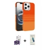 MARSİLYAN™- iPhone 16 Pro Max Kılıf Doruk Serisi - Şeffaf Pasifik Cam Ekran Koruyucu + Bilvis Titan Kamera Lens - SH