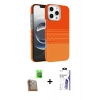 MARSİLYAN™- iPhone 16 Pro Max Kılıf Doruk Serisi - Siyah Bilvis 3X AR HD Cam Ekran Koruyucu + Raze Metal Kamera Lens - CLTM
