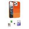 MARSİLYAN™- iPhone 16 Pro Max Kılıf Doruk Serisi - Siyah Bilvis 5in1 5D Magic Hayalet Cam Ekran Koruyucu + Natural Grey Raze Metal Kamera Lens