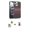 MARSİLYAN™- iPhone 16 Pro Max Kılıf Doruk Serisi - Siyah Bilvis Hayalet Cam Ekran Koruyucu + Raze Metal Kamera Lens - NLGY