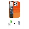 MARSİLYAN™- iPhone 16 Pro Max Kılıf Doruk Serisi - Siyah Joko Magic 5D Cam + Raze Metal Kamera Lens - BZ