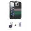 MARSİLYAN™- iPhone 16 Pro Max Kılıf Doruk Serisi - Siyah Joko Magic 5D Cam + Bilvis Titan Kamera Lens - GS