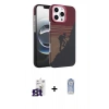 MARSİLYAN™- iPhone 16 Pro Max Kılıf Doruk Serisi - Siyah Joko Magic 5D Cam + Bilvis Titan Kamera Lens - TMGI