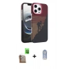 MARSİLYAN™- iPhone 16 Pro Max Kılıf Doruk Serisi - Siyah Joko Magic 5D Cam + Raze Metal Kamera Lens - CLTM