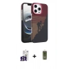 MARSİLYAN™- iPhone 16 Pro Max Kılıf Doruk Serisi - Siyah Joko Magic 5D Hayalet Cam + Bilvis Titan Kamera Lens - TMGI