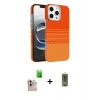 MARSİLYAN™- iPhone 16 Pro Max Kılıf Doruk Serisi - Siyah Joko Magic 5D Hayalet Cam + Natural Grey Raze Metal Kamera Lens