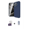 MARSİLYAN™- iPhone 16 Pro Max Kılıf Eksen Form Prime - Siyah Joko Magic 5D Cam + Bilvis Titan Kamera Lens - GS