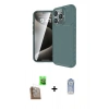 MARSİLYAN™- iPhone 16 Pro Max Kılıf Eksen Form Prime - Siyah Joko Magic 5D Cam + Raze Metal Kamera Lens - CLTM
