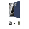 MARSİLYAN™- iPhone 16 Pro Max Kılıf Eksen Form Prime - Siyah Joko Magic 5D Hayalet Cam + PVD Metal Kamera Lens - SH