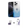 MARSİLYAN™- iPhone 16 Pro Max Kılıf Eksen Minimal Özel Seri - Siyah Bilvis 3X AR HD Cam Ekran Koruyucu + Bilvis Titan Kamera Lens - TMGI