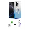 MARSİLYAN™- iPhone 16 Pro Max Kılıf Eksen Minimal Özel Seri - Siyah Bilvis 3X AR HD Cam Ekran Koruyucu + Raze Metal Kamera Lens - BZ