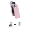 MARSİLYAN™- iPhone 16 Pro Max Kılıf İz Işık Koleksiyonu - Siyah Joko Magic 5D Cam + Bilvis Titan Kamera Lens - TMGI