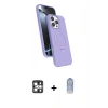 MARSİLYAN™- iPhone 16 Pro Max Kılıf İz Işık Koleksiyonu - Siyah Joko Magic 5D Cam + PVD Metal Kamera Lens - GS