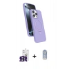 MARSİLYAN™- iPhone 16 Pro Max Kılıf İz Işık Koleksiyonu - Siyah Joko Magic 5D Cam + Siyah Bilvis Titan Kamera Lens