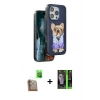 MARSİLYAN™- iPhone 16 Pro Max Kılıf İz Minimal Koleksiyonu - Şeffaf 360 Full Body Arka Koruyucu + Raze Metal Kamera Lens - CLTM