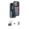 MARSİLYAN™- iPhone 16 Pro Max Kılıf İz Minimal Koleksiyonu - Siyah Bilvis 3D Cam Ekran Koruyucu + Bilvis Titan Kamera Lens - GS