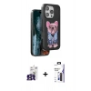 MARSİLYAN™- iPhone 16 Pro Max Kılıf İz Minimal Koleksiyonu - Siyah Bilvis 3X AR Hayalet Cam Ekran Koruyucu + Bilvis Titan Kamera Lens - TMGI