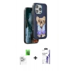 MARSİLYAN™- iPhone 16 Pro Max Kılıf İz Minimal Koleksiyonu - Siyah Bilvis 3X AR HD Cam Ekran Koruyucu + Raze Metal Kamera Lens - BZ