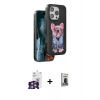 MARSİLYAN™- iPhone 16 Pro Max Kılıf İz Minimal Koleksiyonu - Siyah Bilvis Hayalet Cam Ekran Koruyucu + Bilvis Titan Kamera Lens - GS