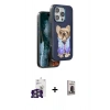 MARSİLYAN™- iPhone 16 Pro Max Kılıf İz Minimal Koleksiyonu - Siyah Bilvis Hayalet Cam Ekran Koruyucu + Bilvis Titan Kamera Lens - GS