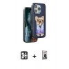 MARSİLYAN™- iPhone 16 Pro Max Kılıf İz Minimal Koleksiyonu - Siyah Bilvis Hayalet Cam Ekran Koruyucu + PVD Metal Kamera Lens - GS