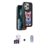 MARSİLYAN™- iPhone 16 Pro Max Kılıf İz Minimal Koleksiyonu - Siyah Joko Magic 5D Cam + Bilvis Titan Kamera Lens - GS